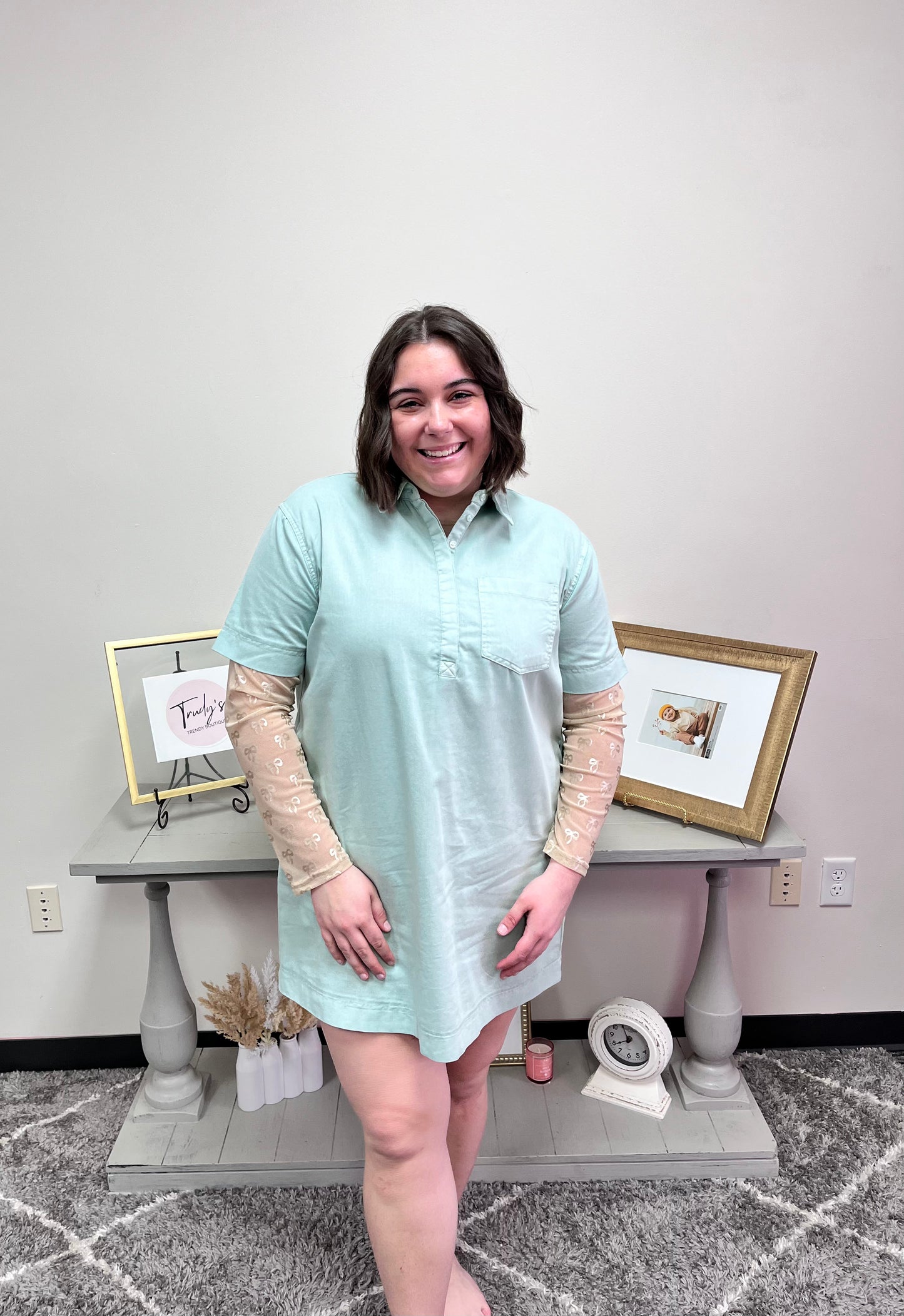 Comfy Shirt Dress