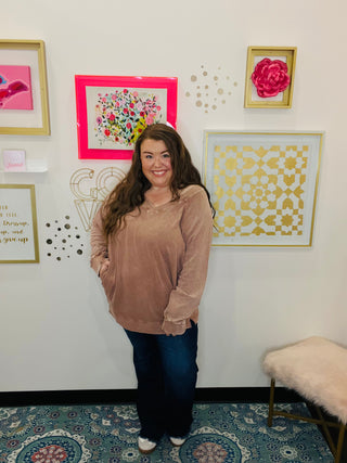 Laid Back Luxe Pullover Reg/Curvy