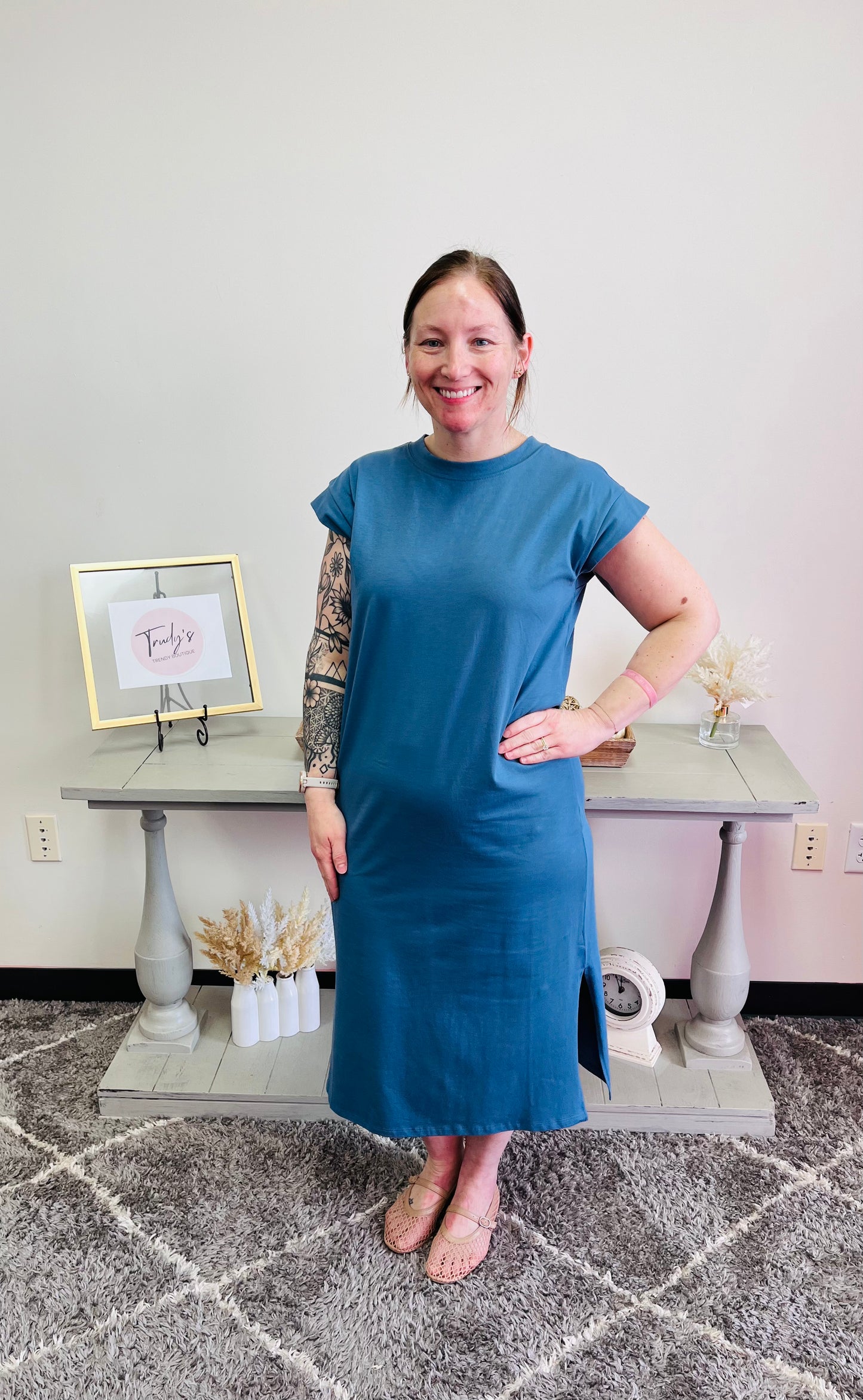 Dress With Ease Midi Dress