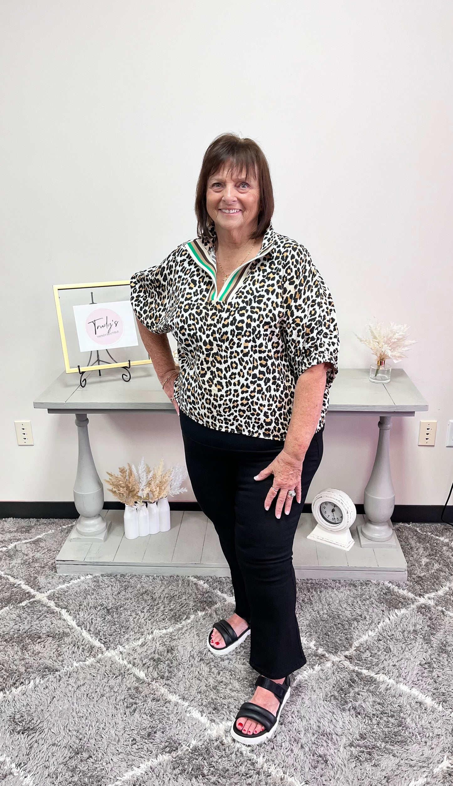 Leopard All Day Top