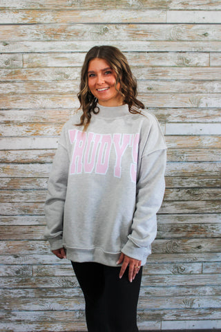 Trudy's Mock Neck Sweatshirt - Trudy's Trendy Boutique