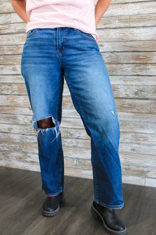 Cello MR Baggy Dad Jeans - Trudy's Trendy Boutique