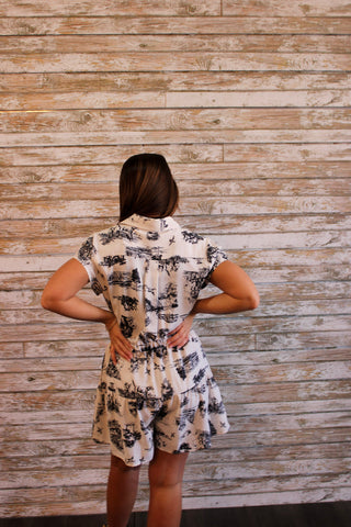 Undeniable Prescence Jumpsuit - Trudy's Trendy Boutique