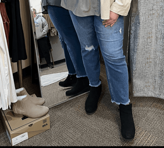 Lolo Boots - Black - Trudy's Trendy Boutique