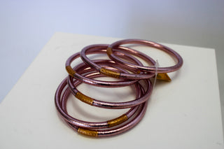 BuDhaGirl Ice Rose All Weather Bangles - Trudy's Trendy Boutique