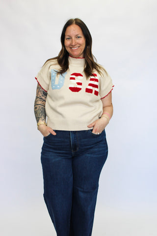 Americana Heritage Vest - Trudy's Trendy Boutique