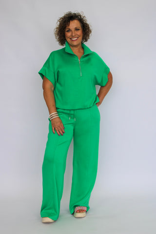 Lofted Leisure Wide Leg Pants - Trudy's Trendy Boutique
