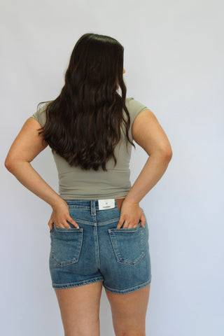 Interlock Short Sleeve Top - Trudy's Trendy Boutique