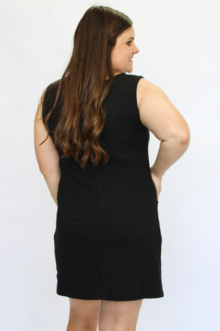 Market Street Corded Mini Dress - Trudy's Trendy Boutique