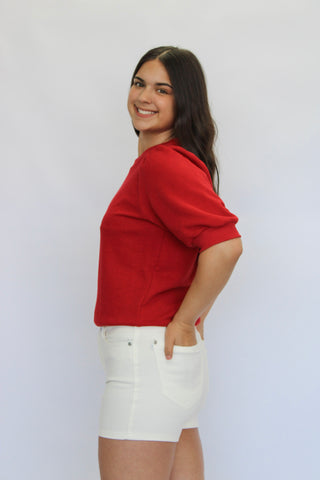 Sweetly Smocked Statement Top - Trudy's Trendy Boutique