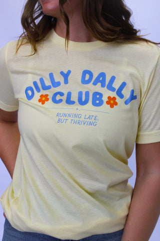 Dilly Dally Club Tee - Trudy's Trendy Boutique