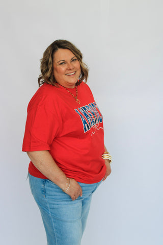 America Tee - Trudy's Trendy Boutique