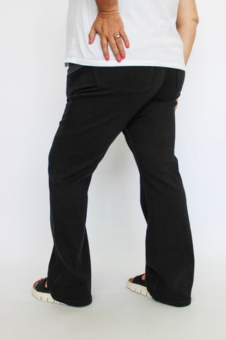 Judy Blue HW TC Black Bootcut Jeans - Trudy's Trendy Boutique
