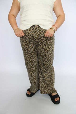 Roam Free Printed Pants Reg/Curvy - Trudy's Trendy Boutique