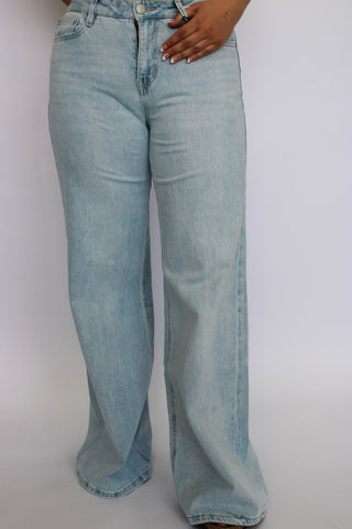 Mica Mid-Rise Vintage Wide Leg - Trudy's Trendy Boutique