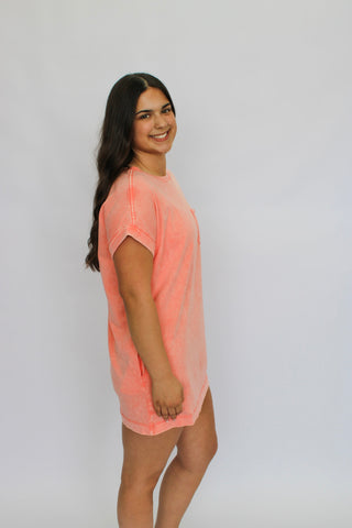 Weekend Wanderer Cotton Washed Dress - Trudy's Trendy Boutique