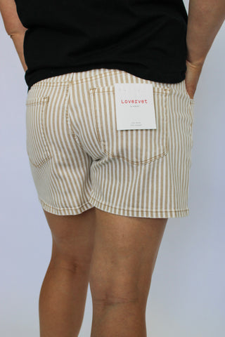 Vervet Midrise Stripe Mom Shorts - Trudy's Trendy Boutique