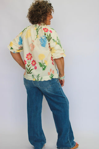 Meadow Medley Blouse - Trudy's Trendy Boutique