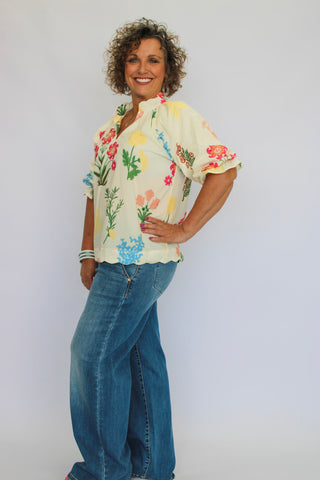 Meadow Medley Blouse - Trudy's Trendy Boutique