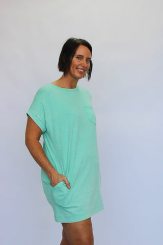 Weekend Wanderer Cotton Washed Dress - Trudy's Trendy Boutique