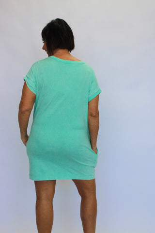 Weekend Wanderer Cotton Washed Dress - Trudy's Trendy Boutique