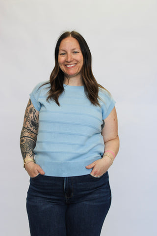Coastal Ridge Textured Knit - Trudy's Trendy Boutique