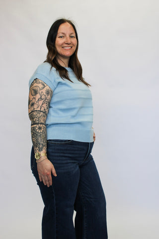 Coastal Ridge Textured Knit - Trudy's Trendy Boutique