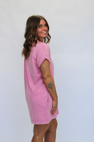 Weekend Wanderer Cotton Washed Dress - Trudy's Trendy Boutique