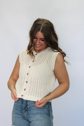 Buttoned Up and Breezy Top - Trudy's Trendy Boutique
