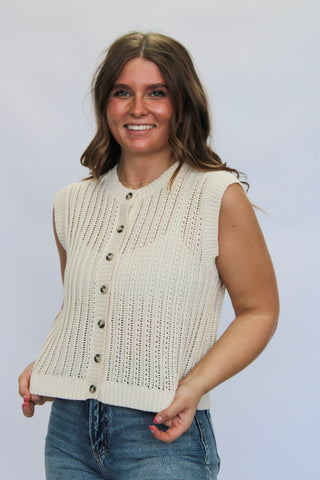 Buttoned Up and Breezy Top - Trudy's Trendy Boutique