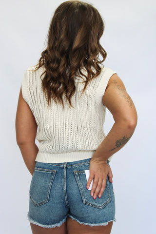 Buttoned Up and Breezy Top - Trudy's Trendy Boutique