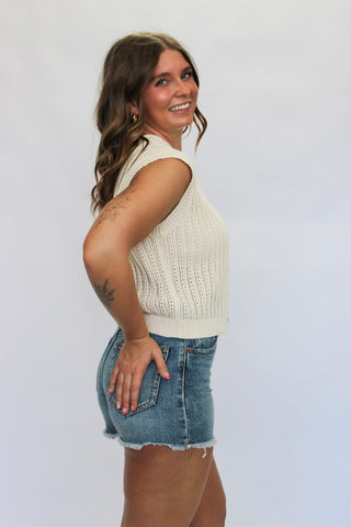 Buttoned Up and Breezy Top - Trudy's Trendy Boutique