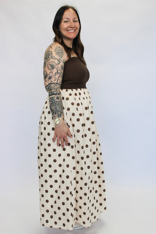 Dot - To - Dot Duo Dress - Trudy's Trendy Boutique