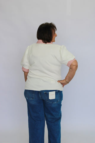 Sunday Social Collared Top - Trudy's Trendy Boutique