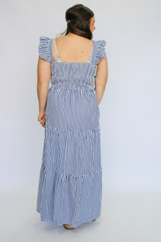 Gallery Girl Tiered Maxi Dress - Trudy's Trendy Boutique