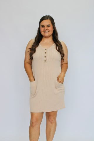 Market Street Corded Mini Dress - Trudy's Trendy Boutique