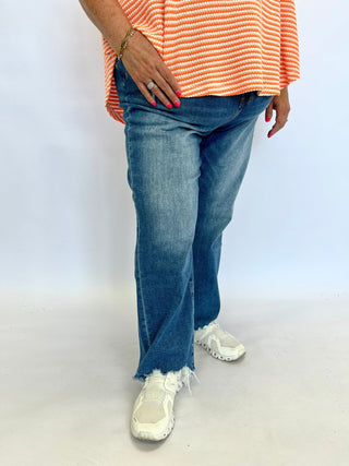 Mica Super High Straight Leg Jean - Trudy's Trendy Boutique