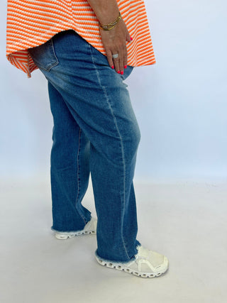 Mica Super High Straight Leg Jean - Trudy's Trendy Boutique