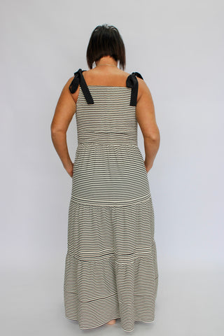 Coastal Cabana Tiered Mixi Dress - Trudy's Trendy Boutique