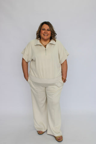 Lofted Leisure Half - Zip - Trudy's Trendy Boutique