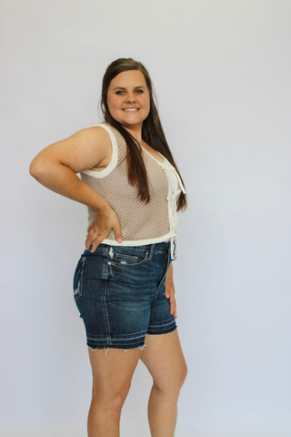 Tie-It-Together Knit Vest - Trudy's Trendy Boutique