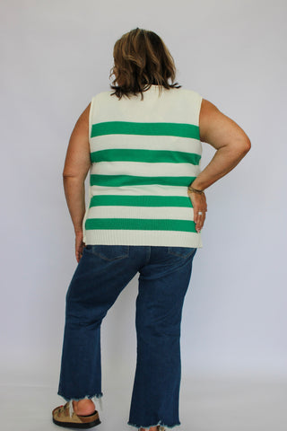 Avenue Anchor Sweater Vest/Curvy - Trudy's Trendy Boutique