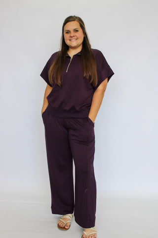 Lofted Leisure Half-Zip - Trudy's Trendy Boutique