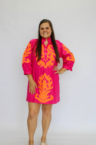 Everly Estate Shift Dress - Trudy's Trendy Boutique