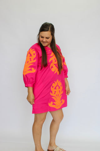 Everly Estate Shift Dress - Trudy's Trendy Boutique