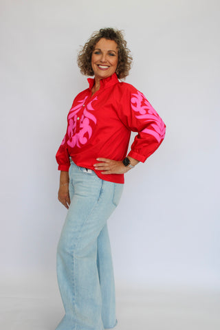 Grand Entrance Blouse - Trudy's Trendy Boutique