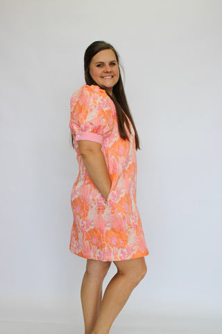 Georgia Glimmer Dress - Trudy's Trendy Boutique