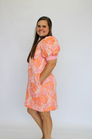 Georgia Glimmer Dress - Trudy's Trendy Boutique
