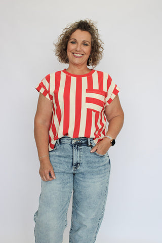 Route 66 Relaxed Top - Trudy's Trendy Boutique