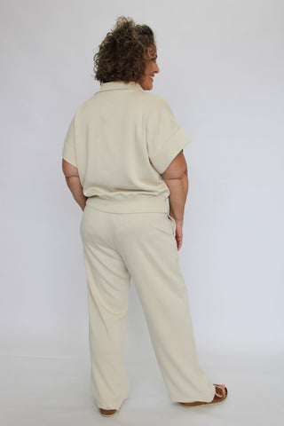 Lofted Leisure Wide Leg Pants - Trudy's Trendy Boutique